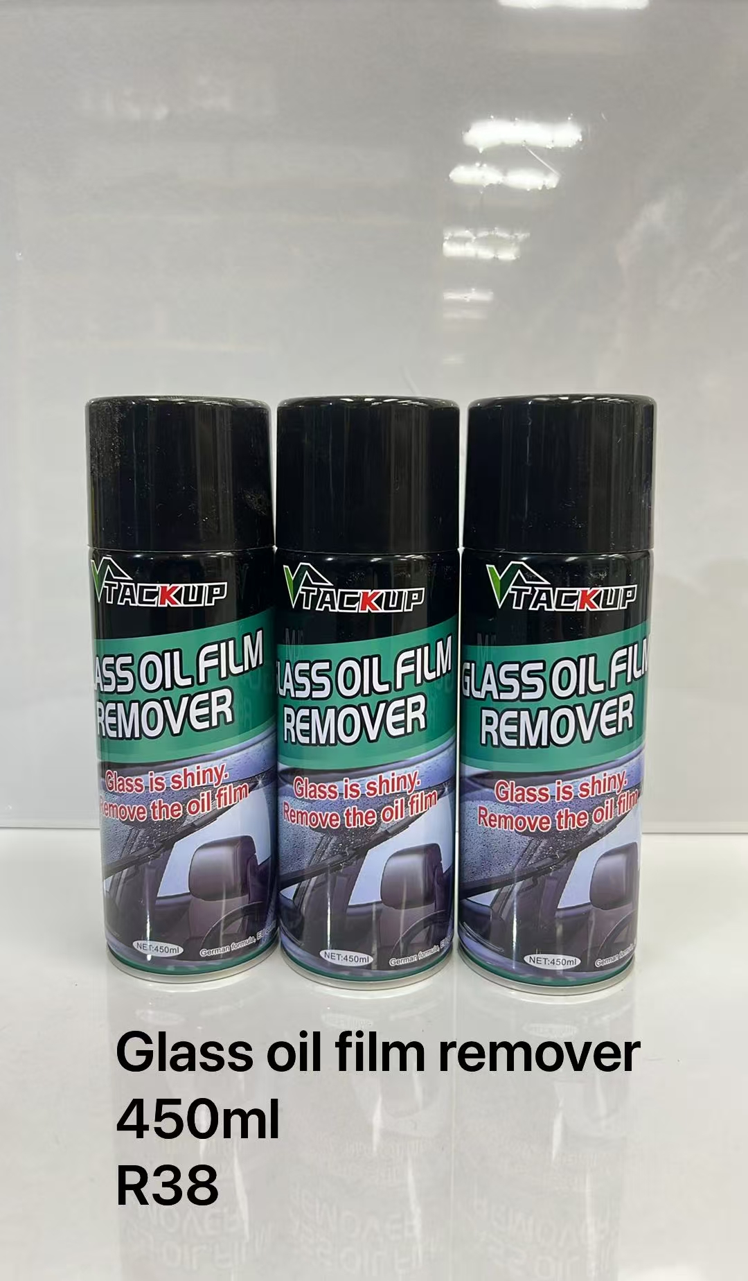 GLASS OIL FILM REMOVER