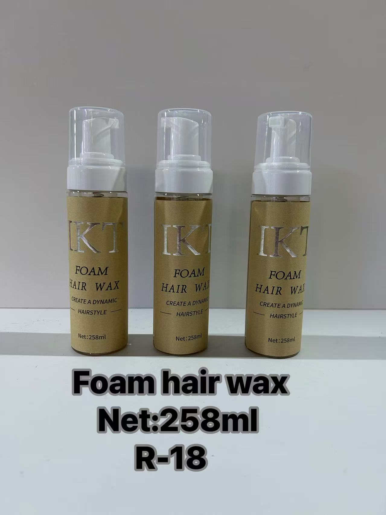 FOAM HAIR WAX