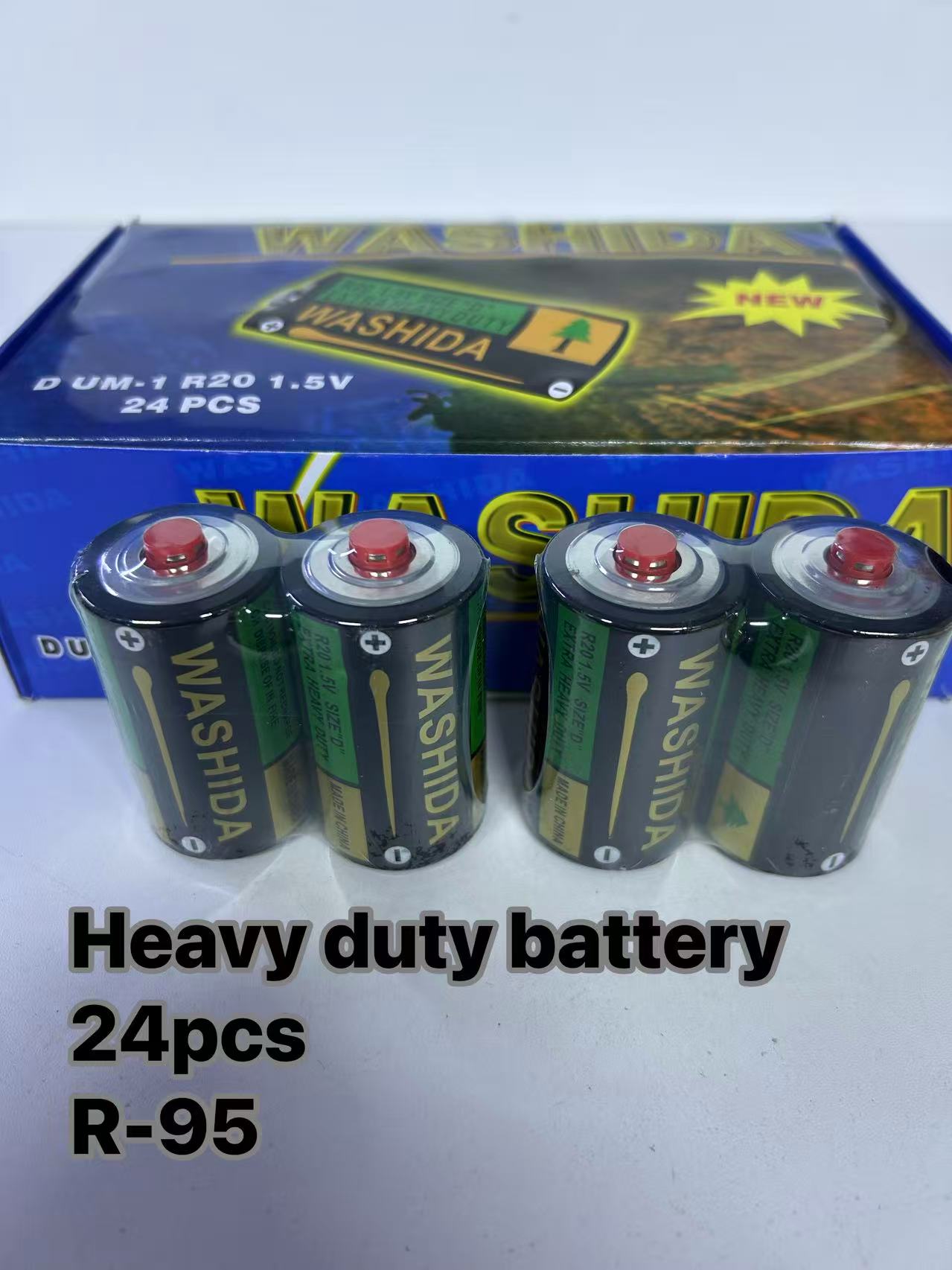Heavy duty battery 24pcs