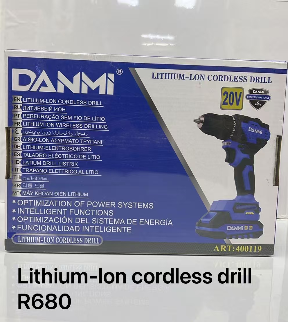 lithium ion cordless drill
