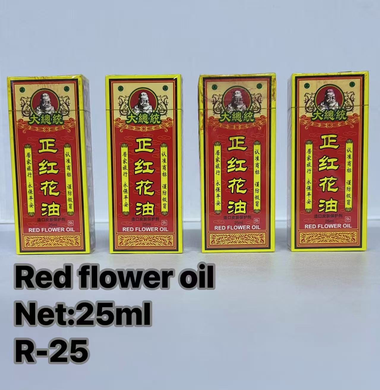red fiower oil