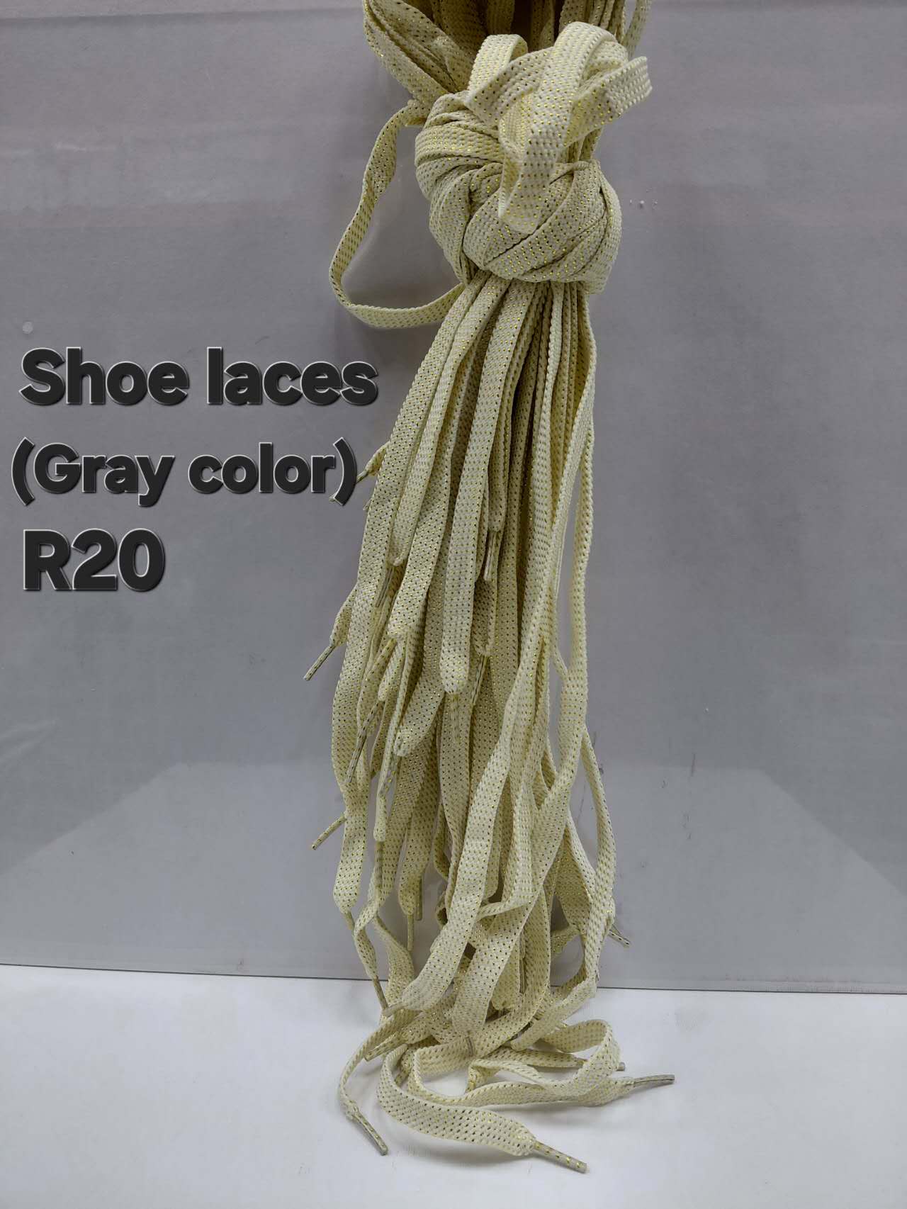 Shoe laces(Gray color)