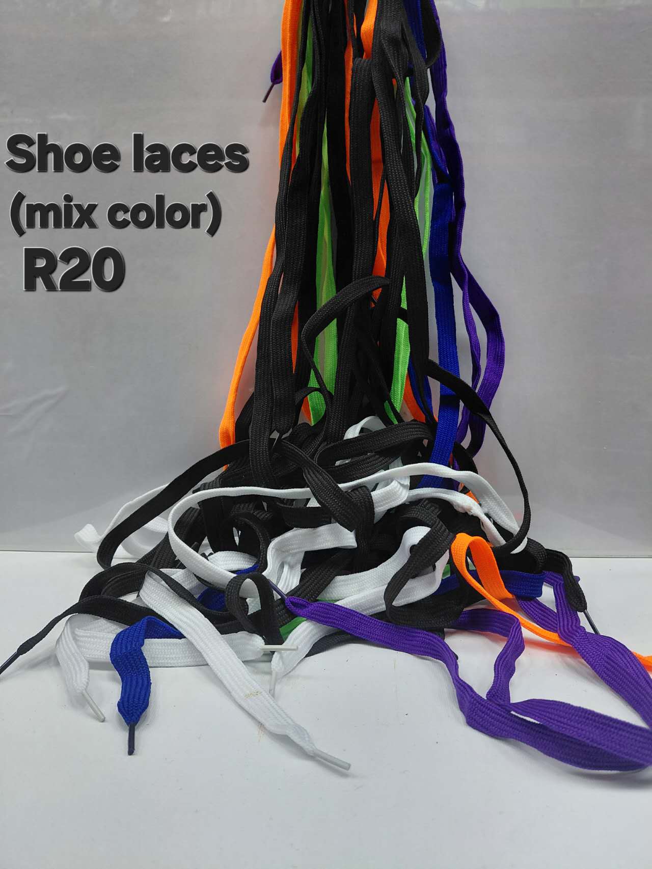 Shoe laces(mix color)