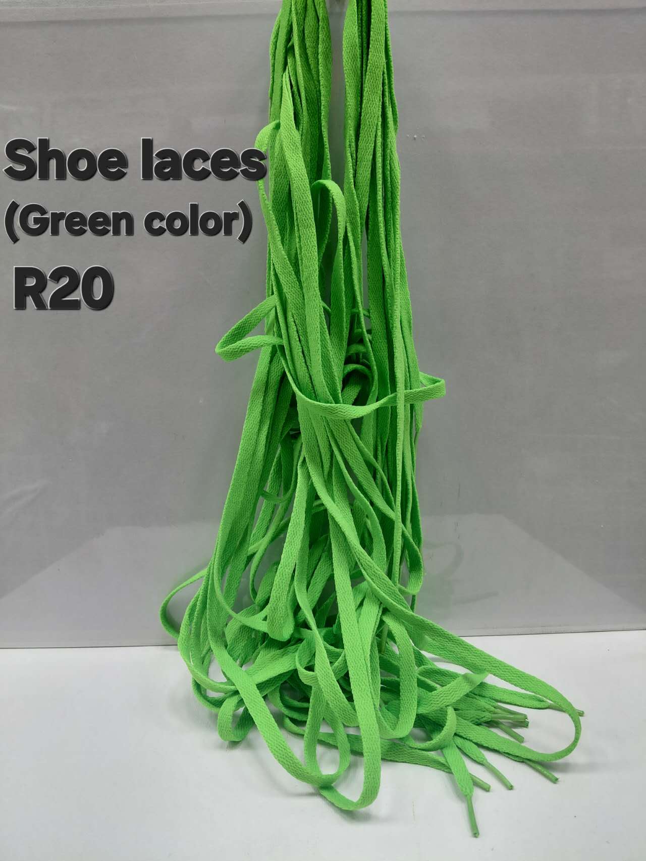 Shoe laces(Green color)
