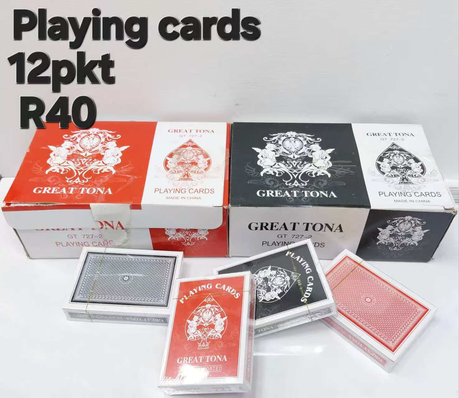 Playing cards 12pkt