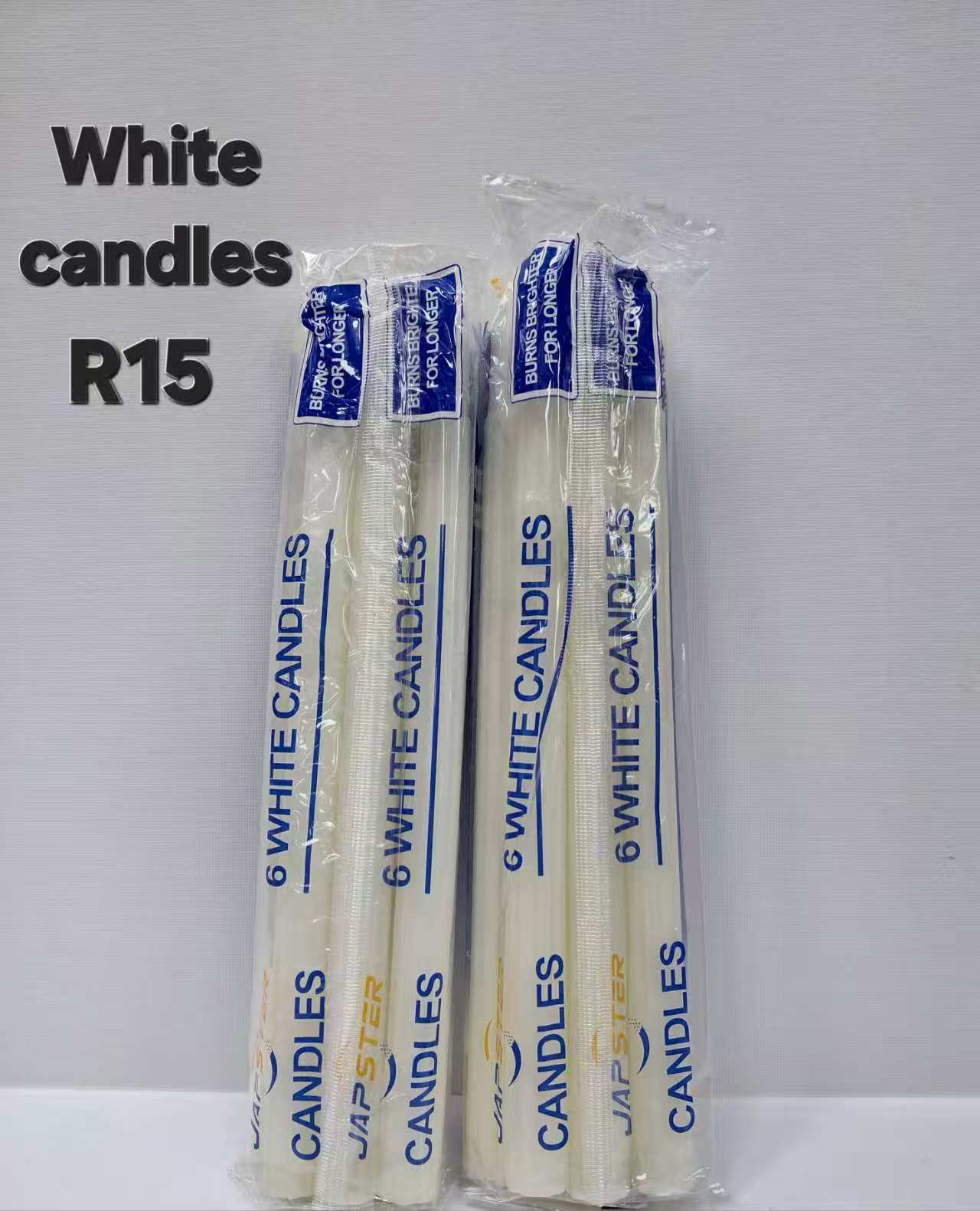 White candles