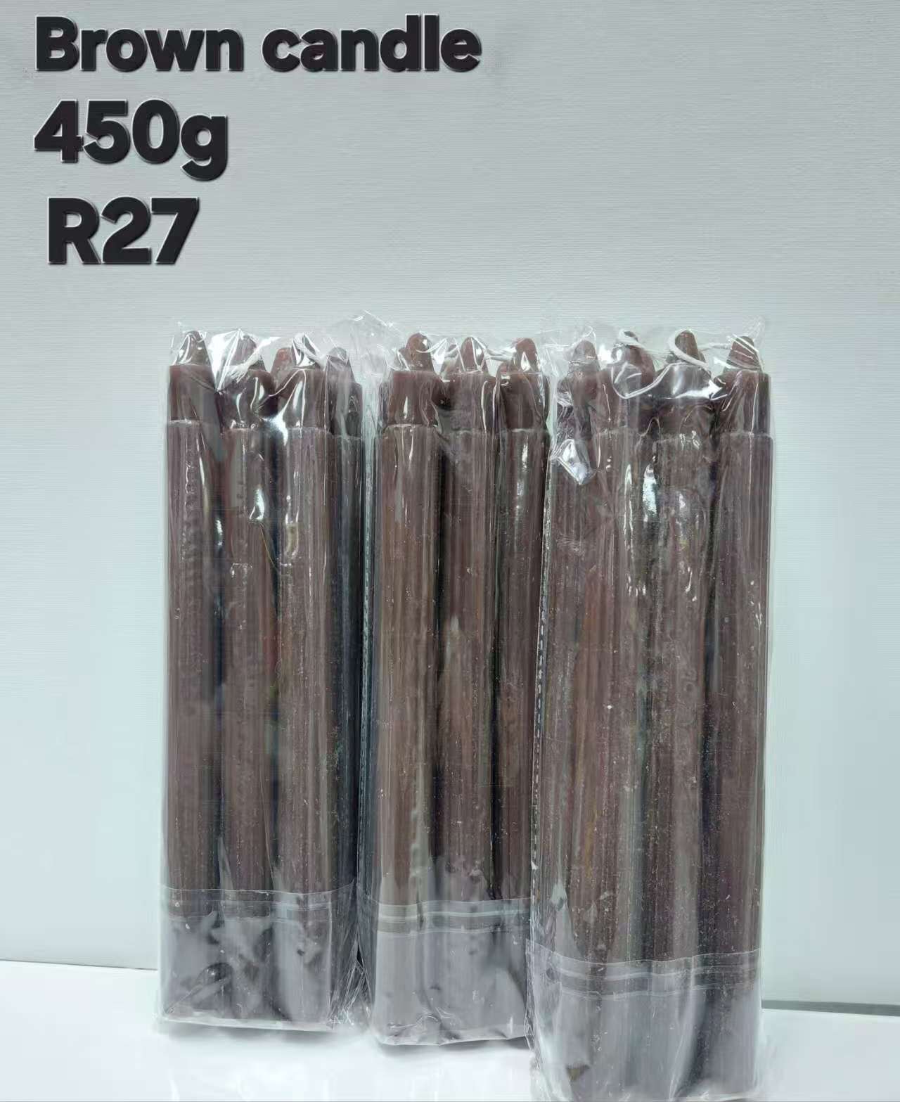 Brown candle450g