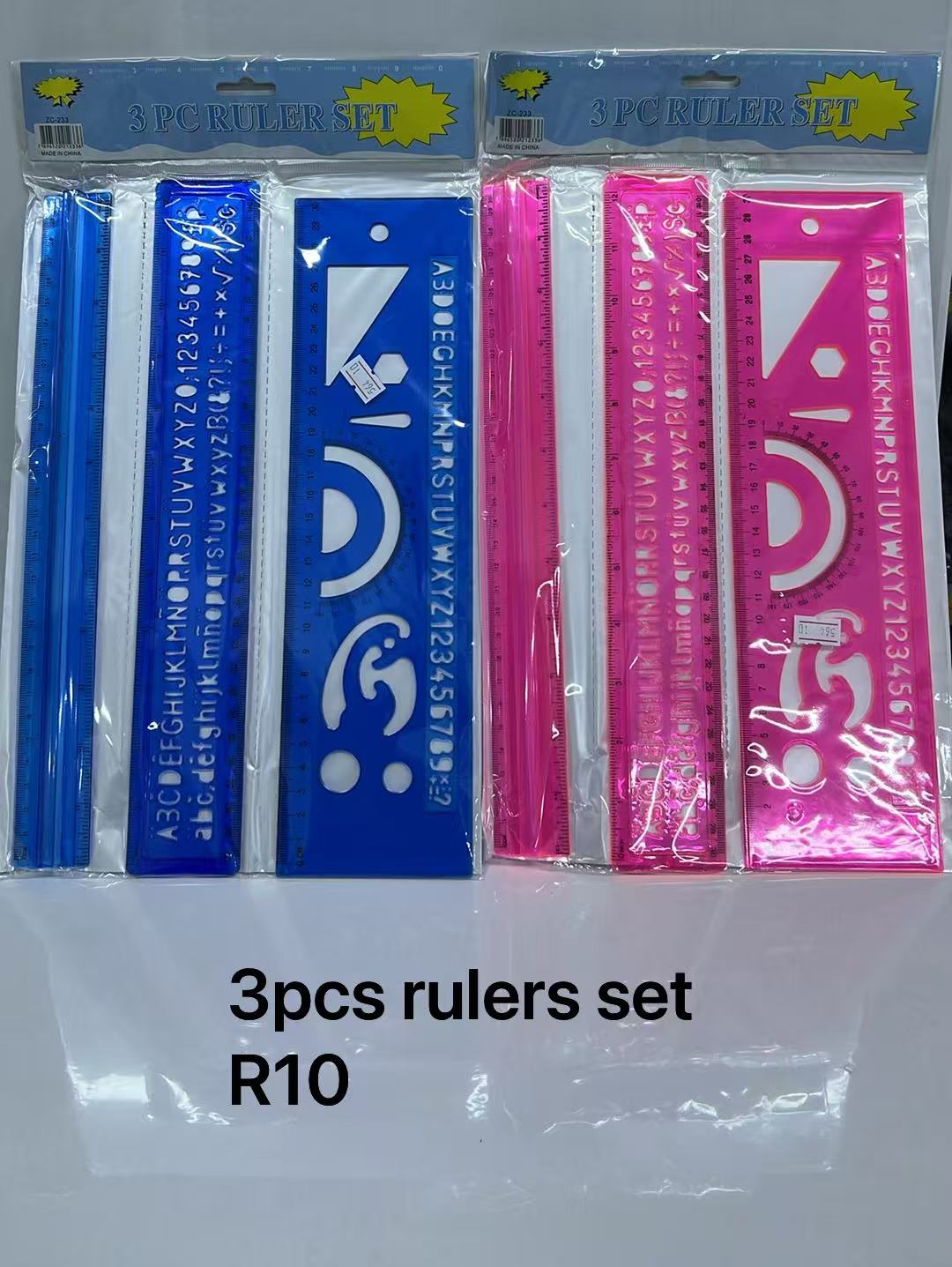 3pcs rulers set