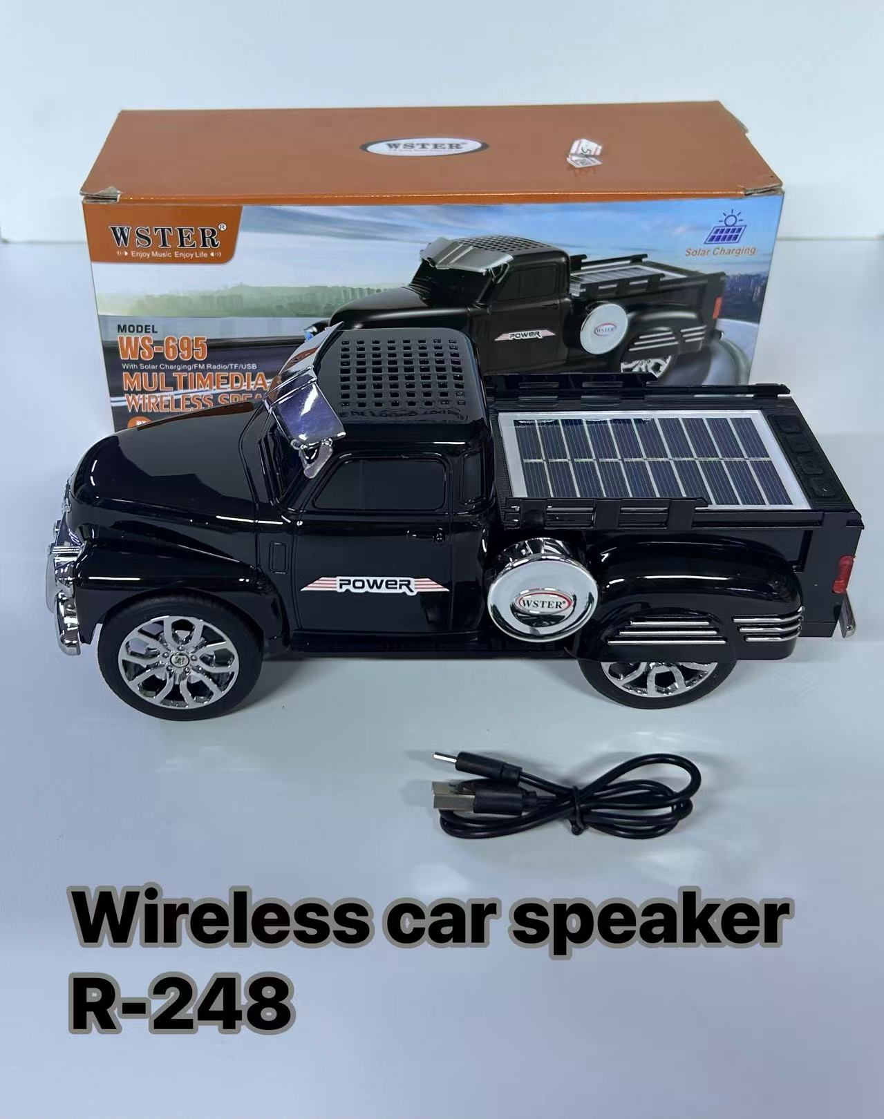 Wireless car speaker