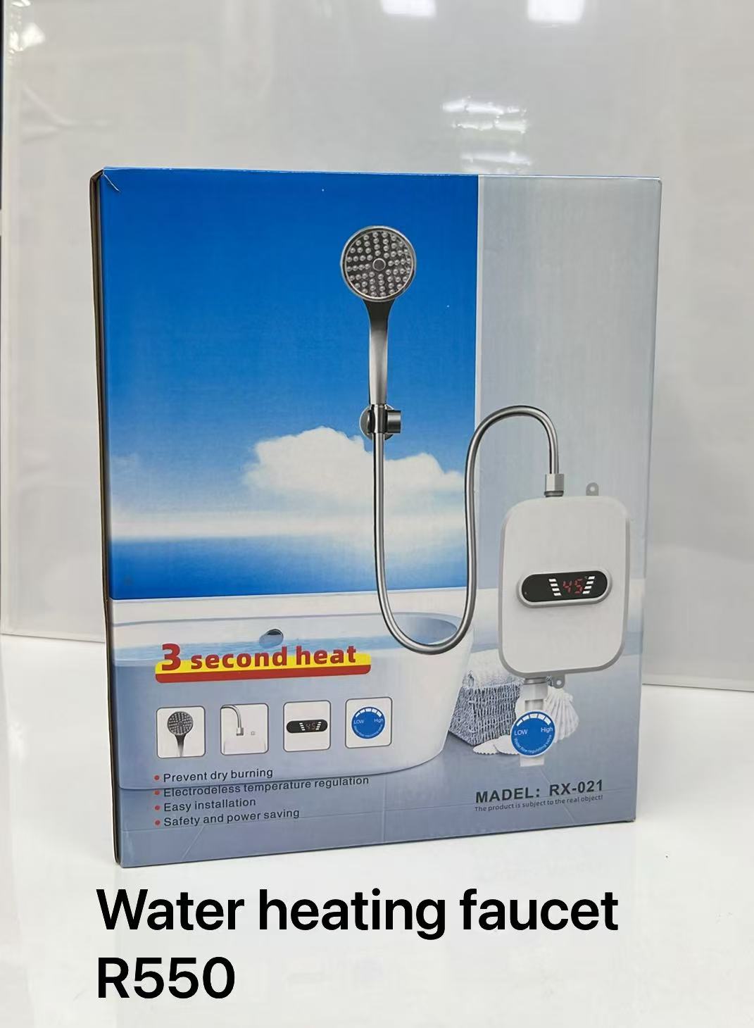 water heating faucet