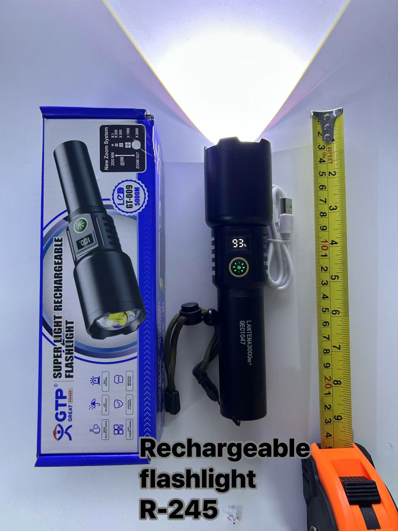 rechargeable flashlight