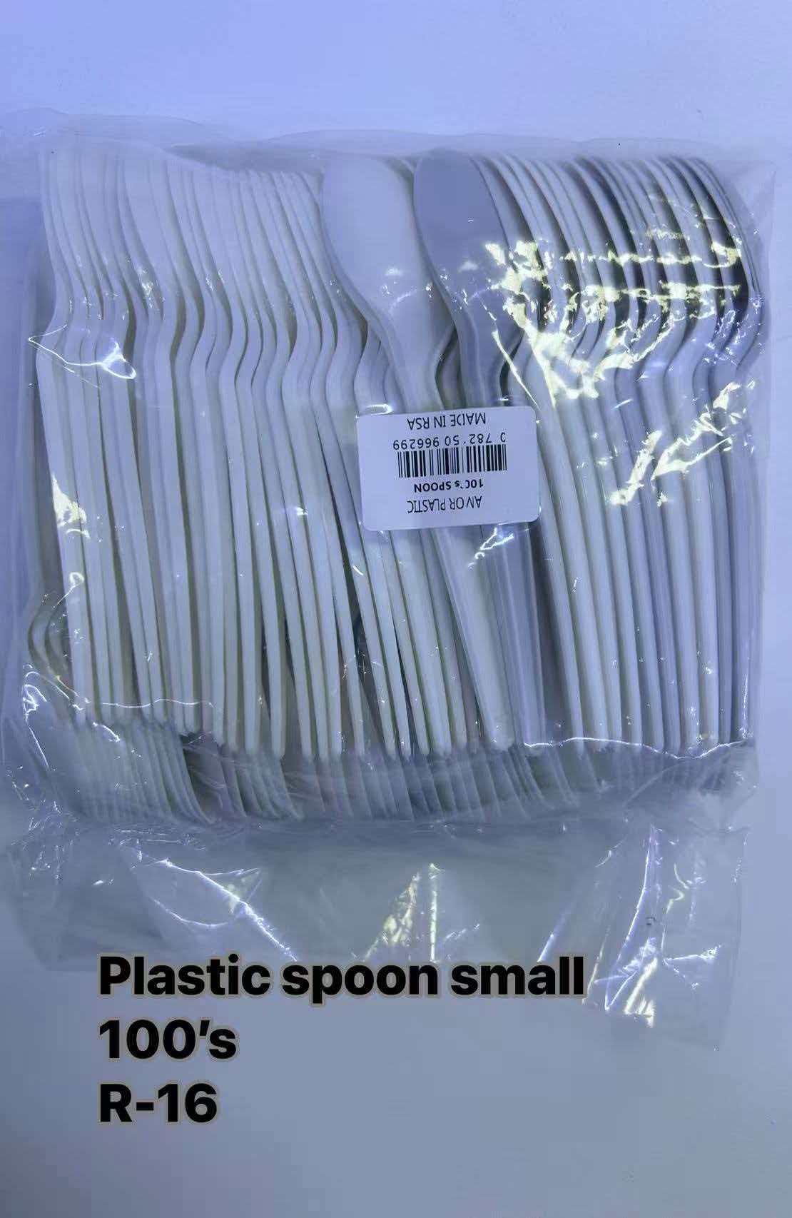 Plastic spoon small