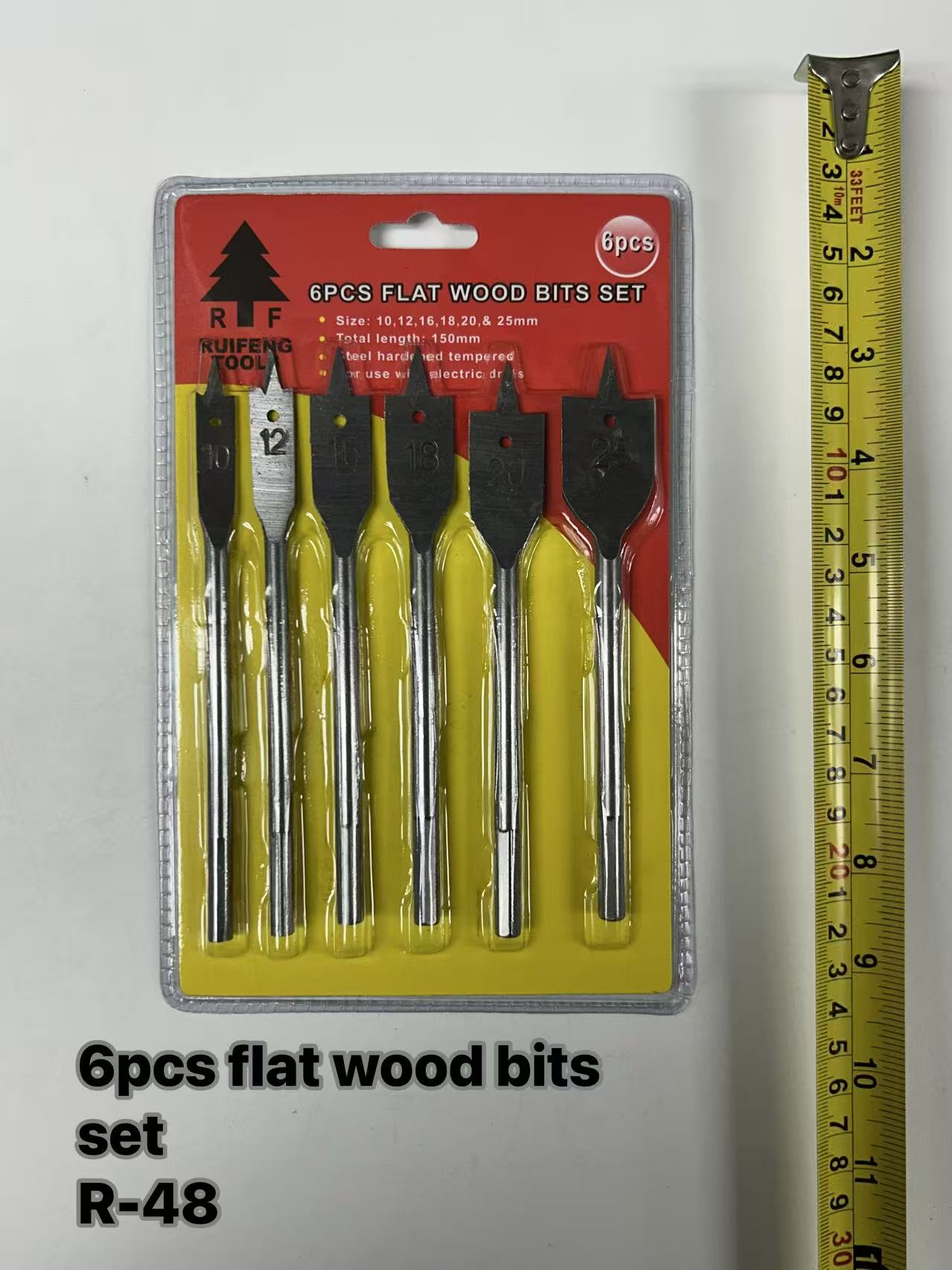 6pcsflatwoodbits