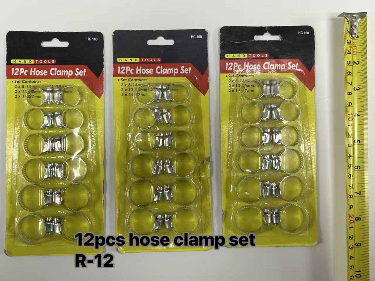 12pcshoseclampset