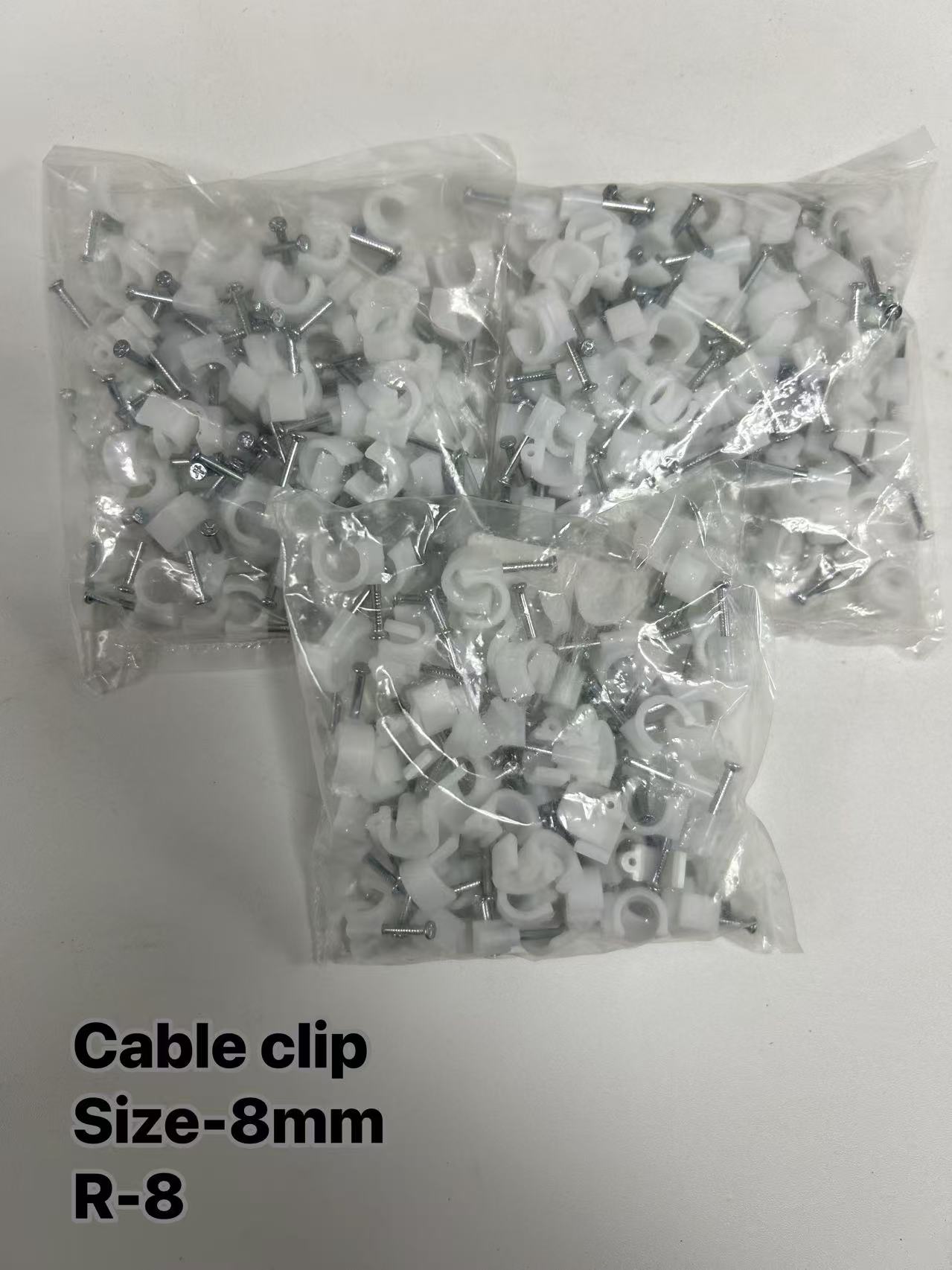 Cable clip Size-8mm