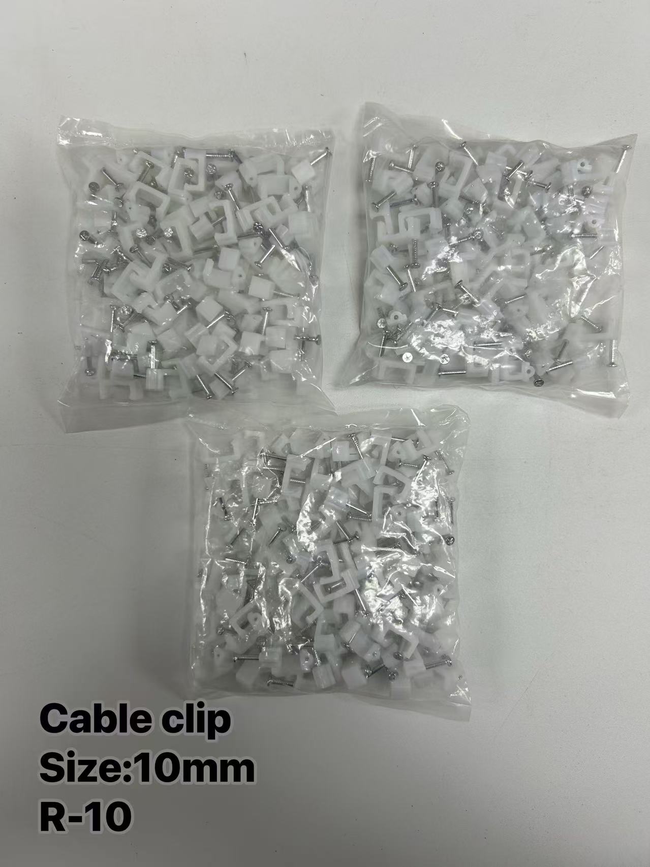Cable clip Size:10mm