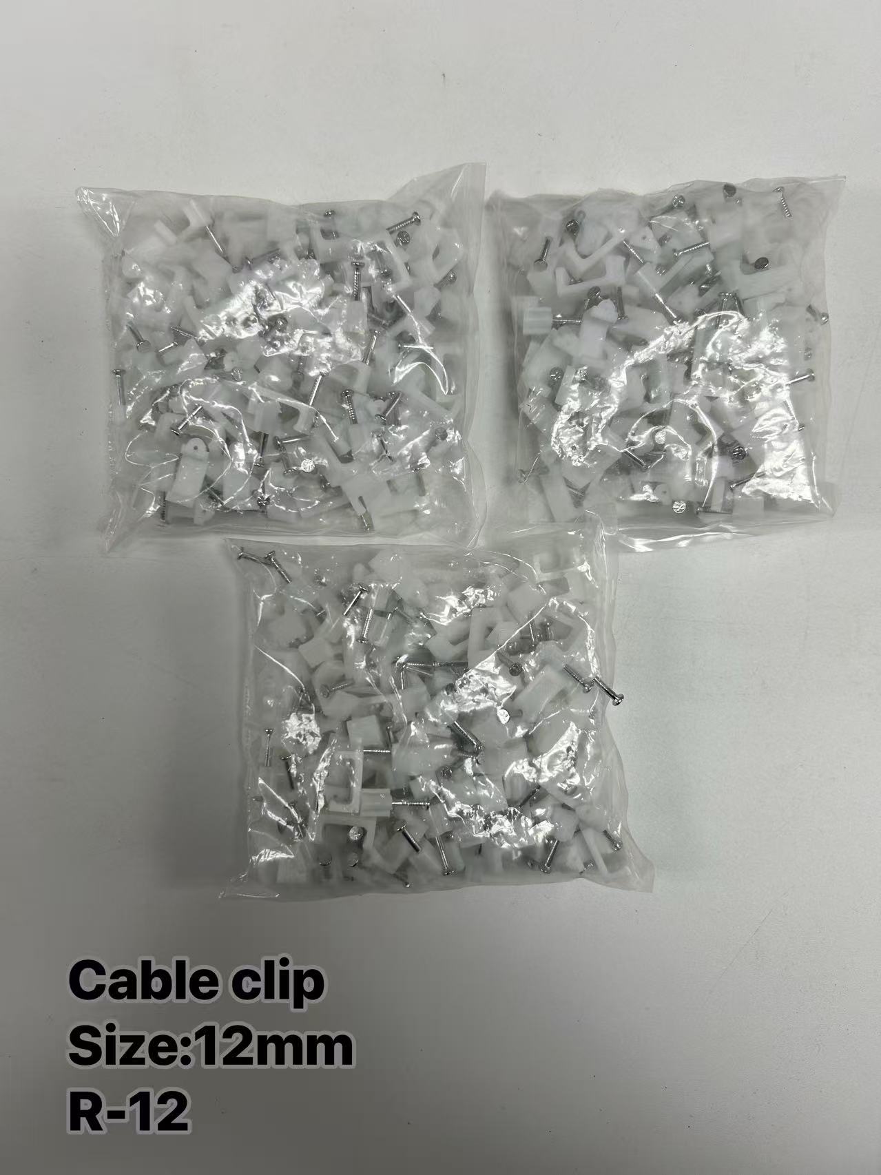 Cable clip Size:12mm