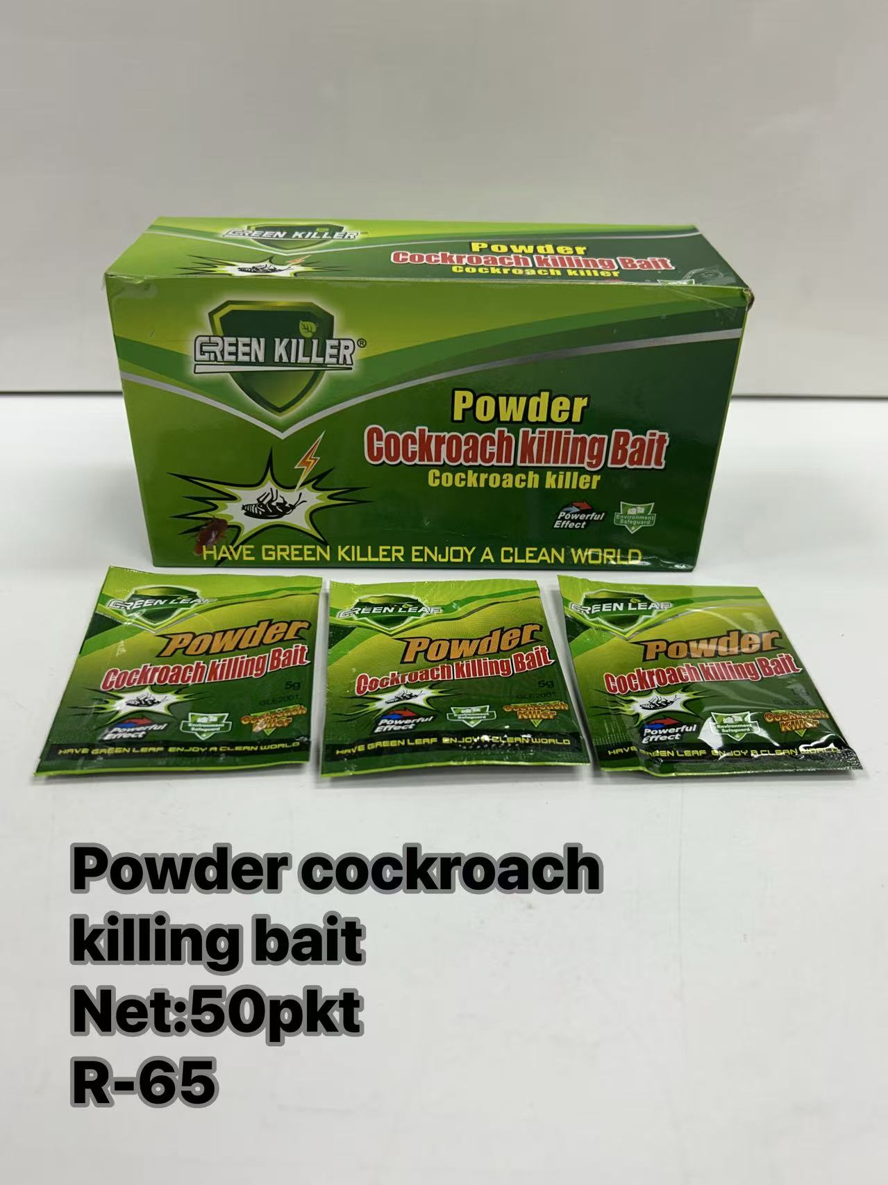 Powdercockroach killing bait