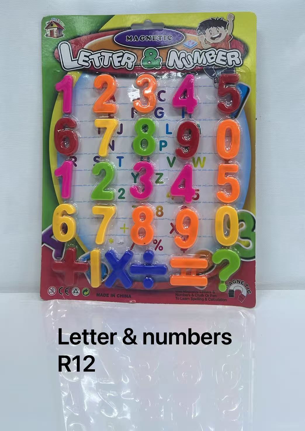 Letter&numbers