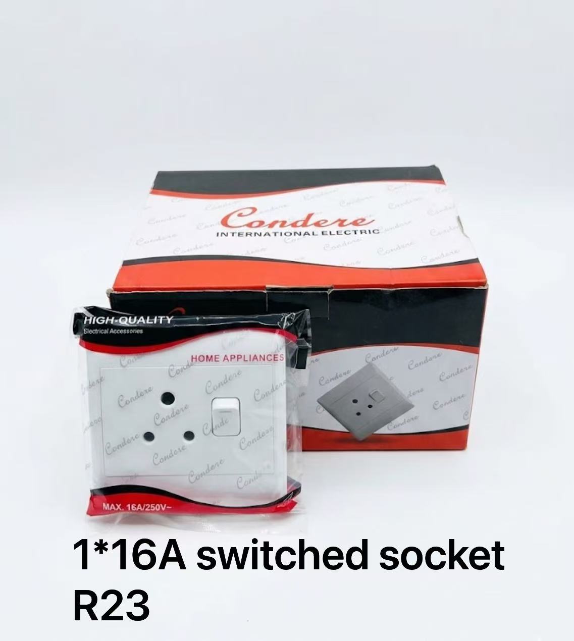 1*16A switched socket