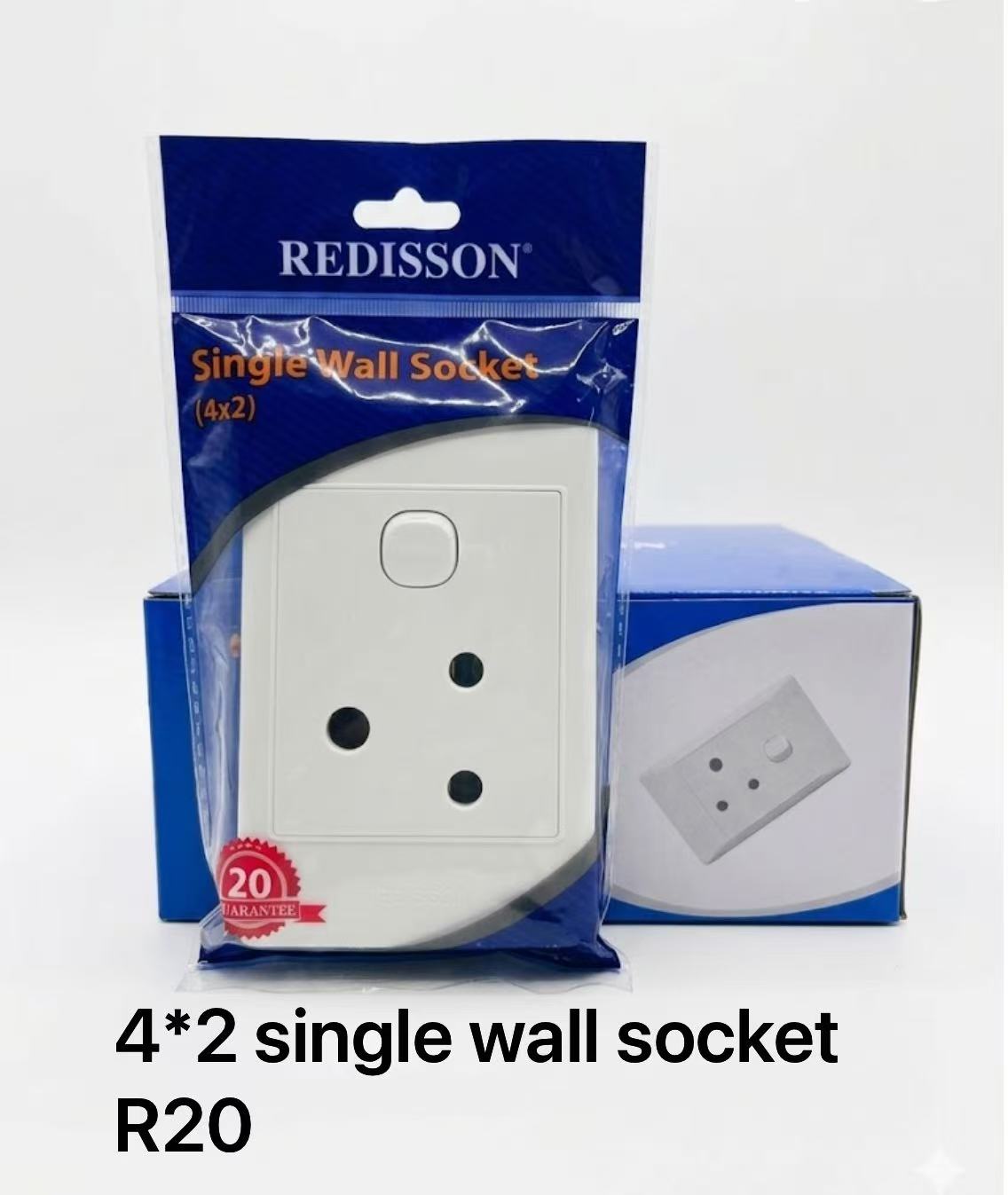 4*2 single wall socket