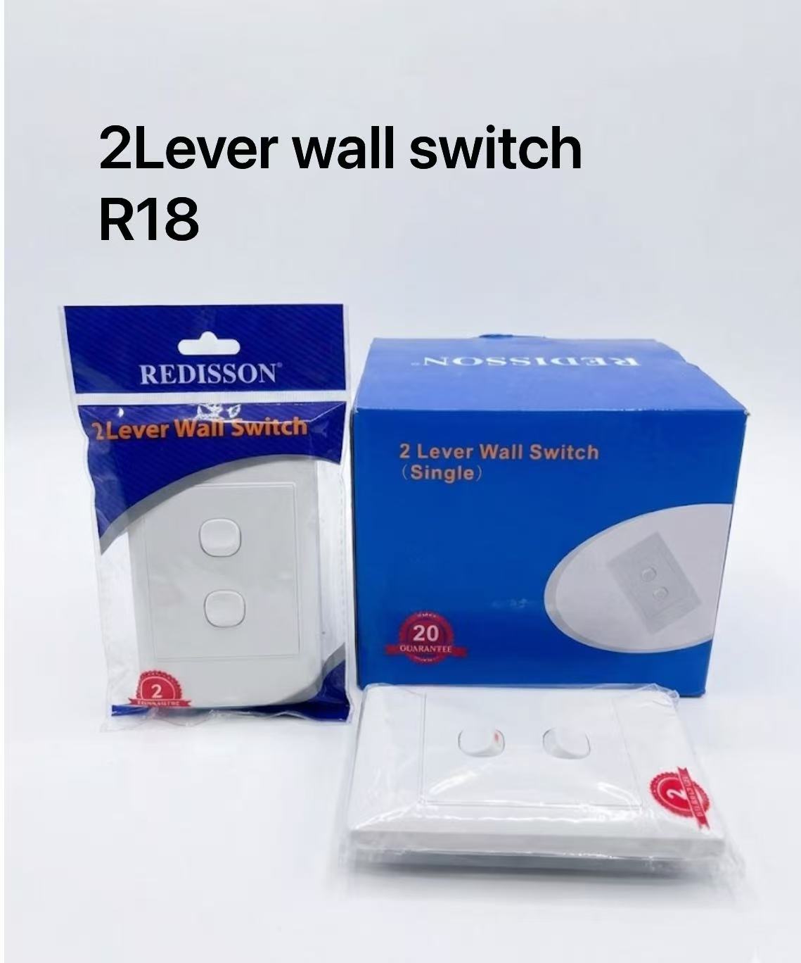 2Lever wall switch