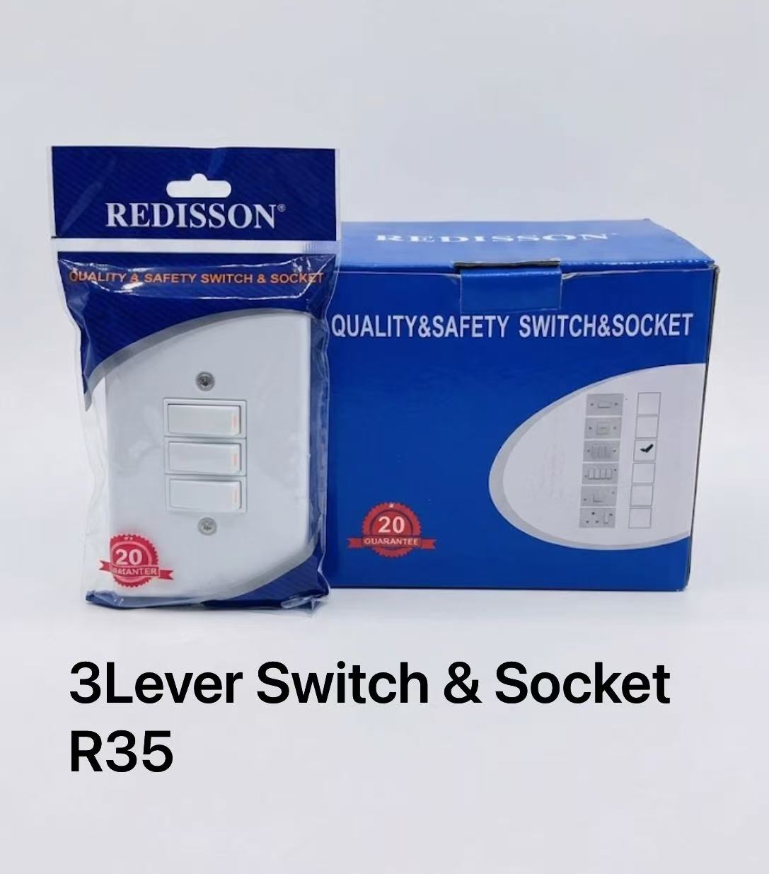 3Lever Switch & Socket