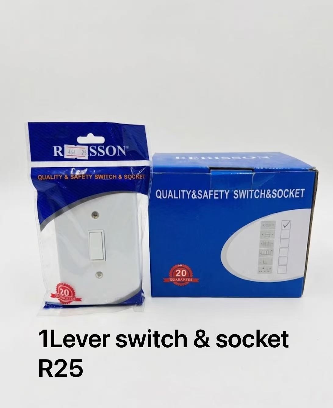 1Lever switch & socket