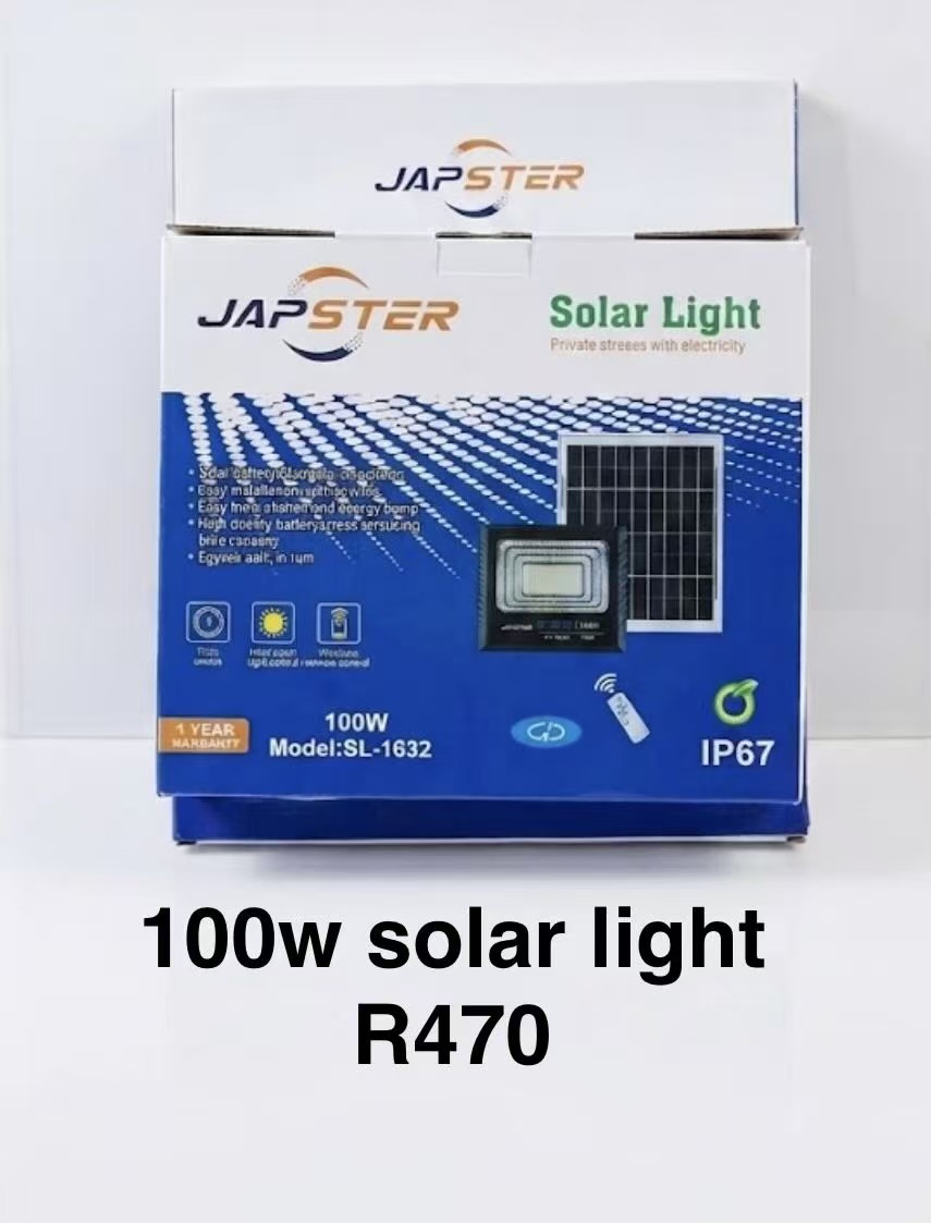 100w solar light