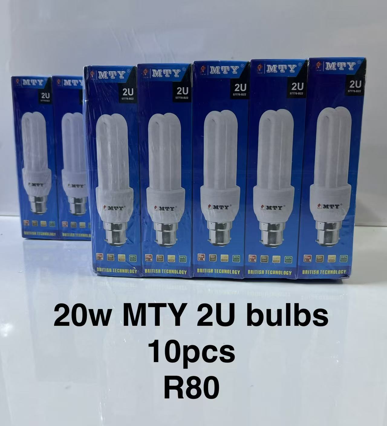 20w MTY 2U bulbs10pcs
