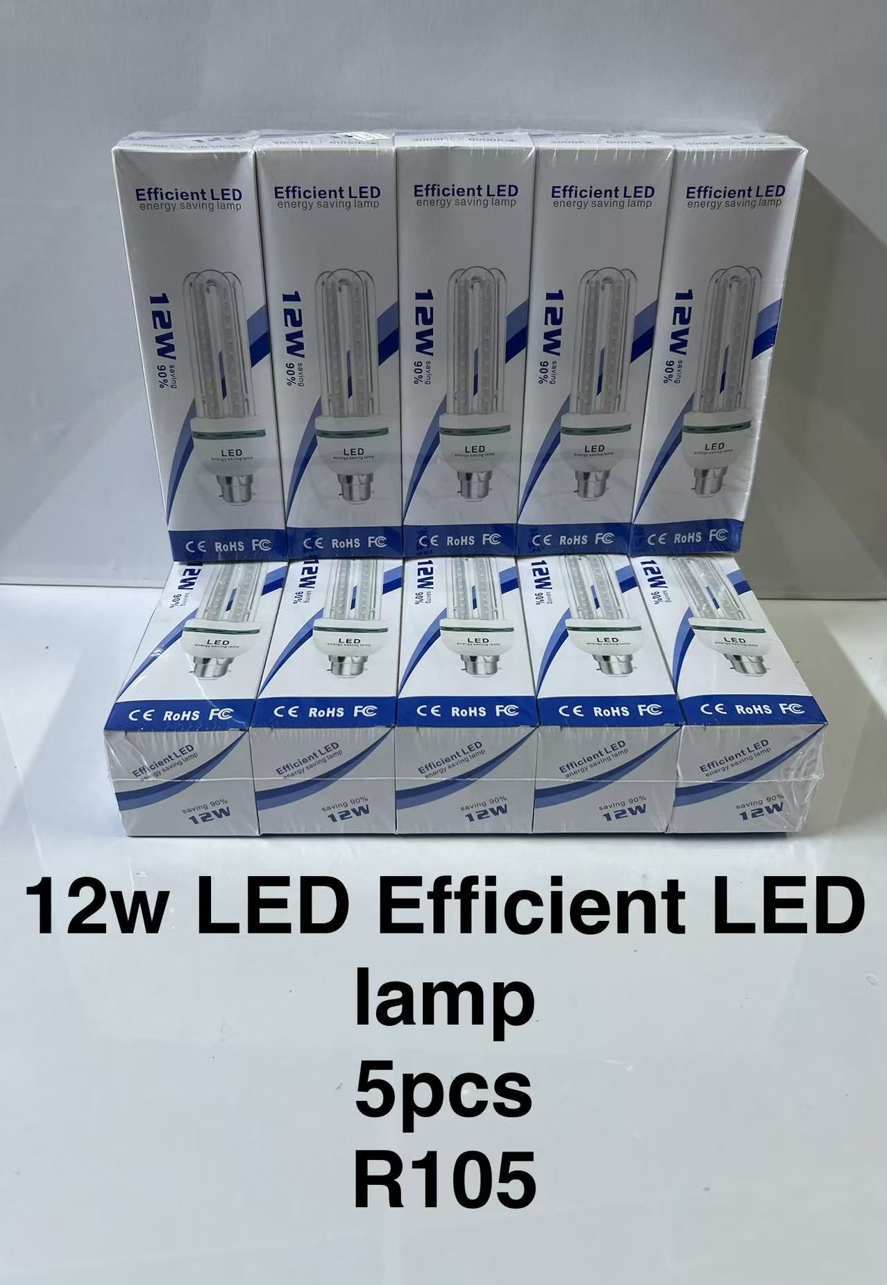 12w LED Efficient LED lamp5pcs