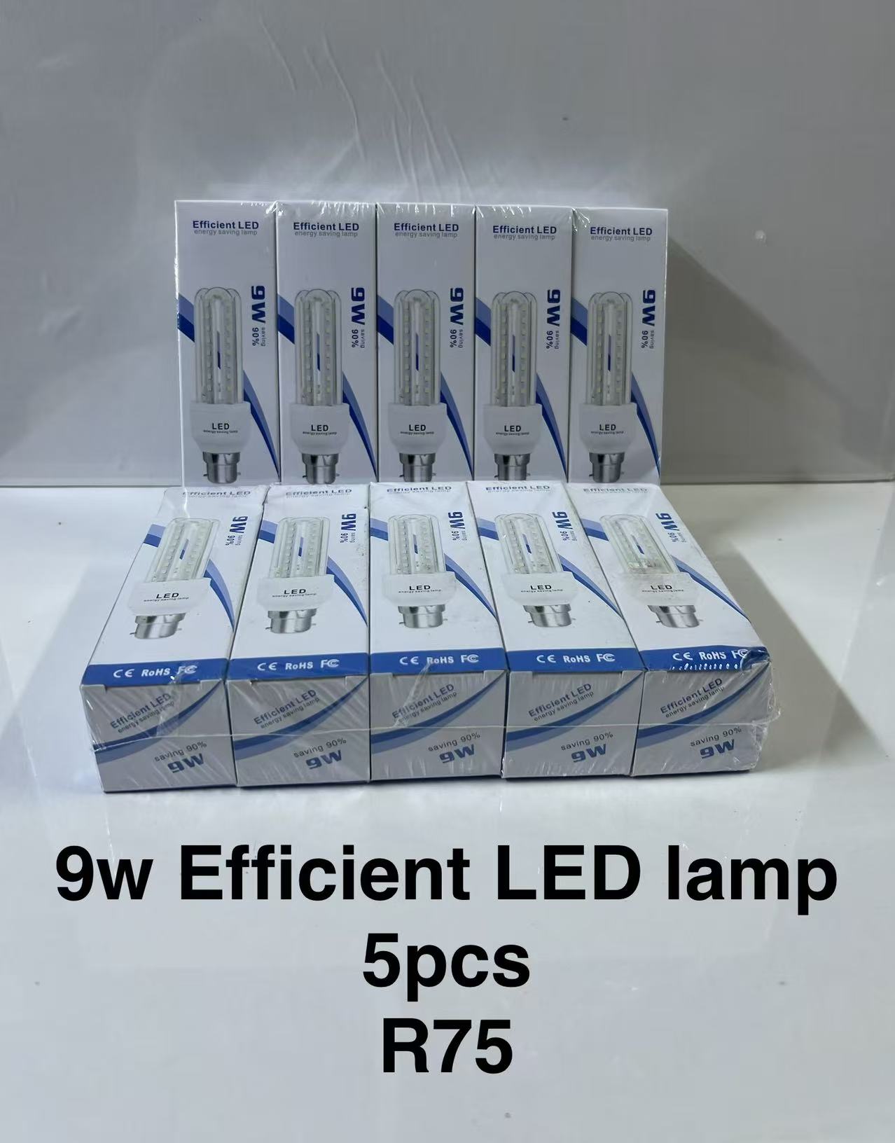 9w Efficient LED lamp5pcs
