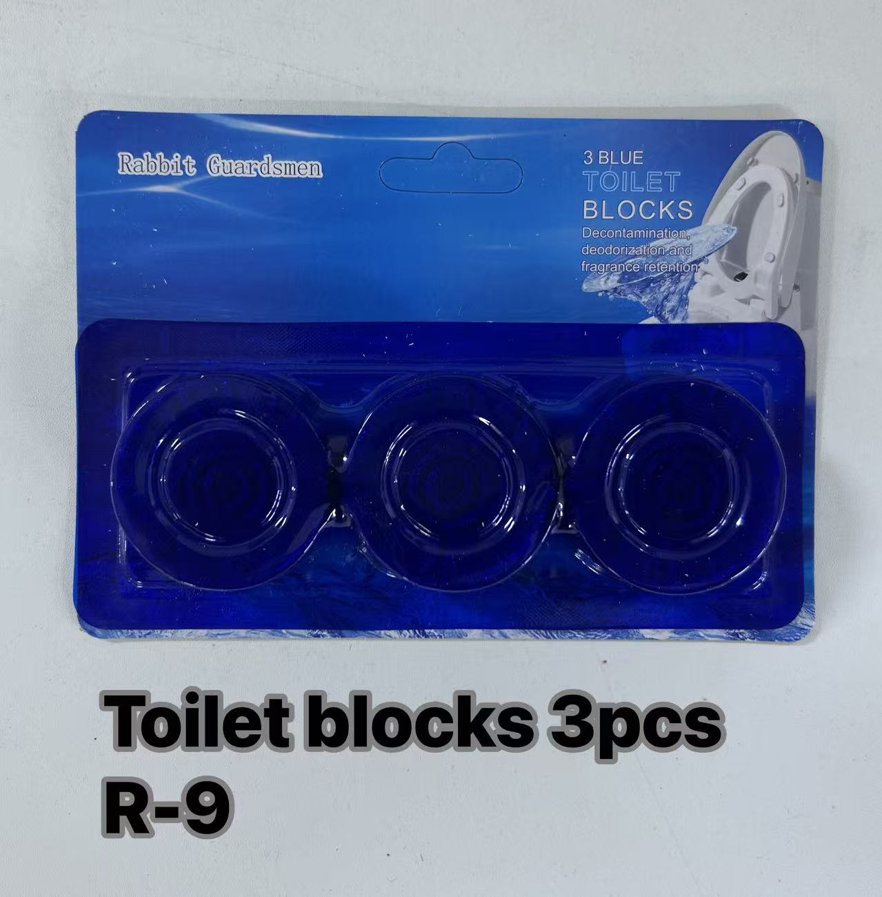Toilet blocks 3pcs