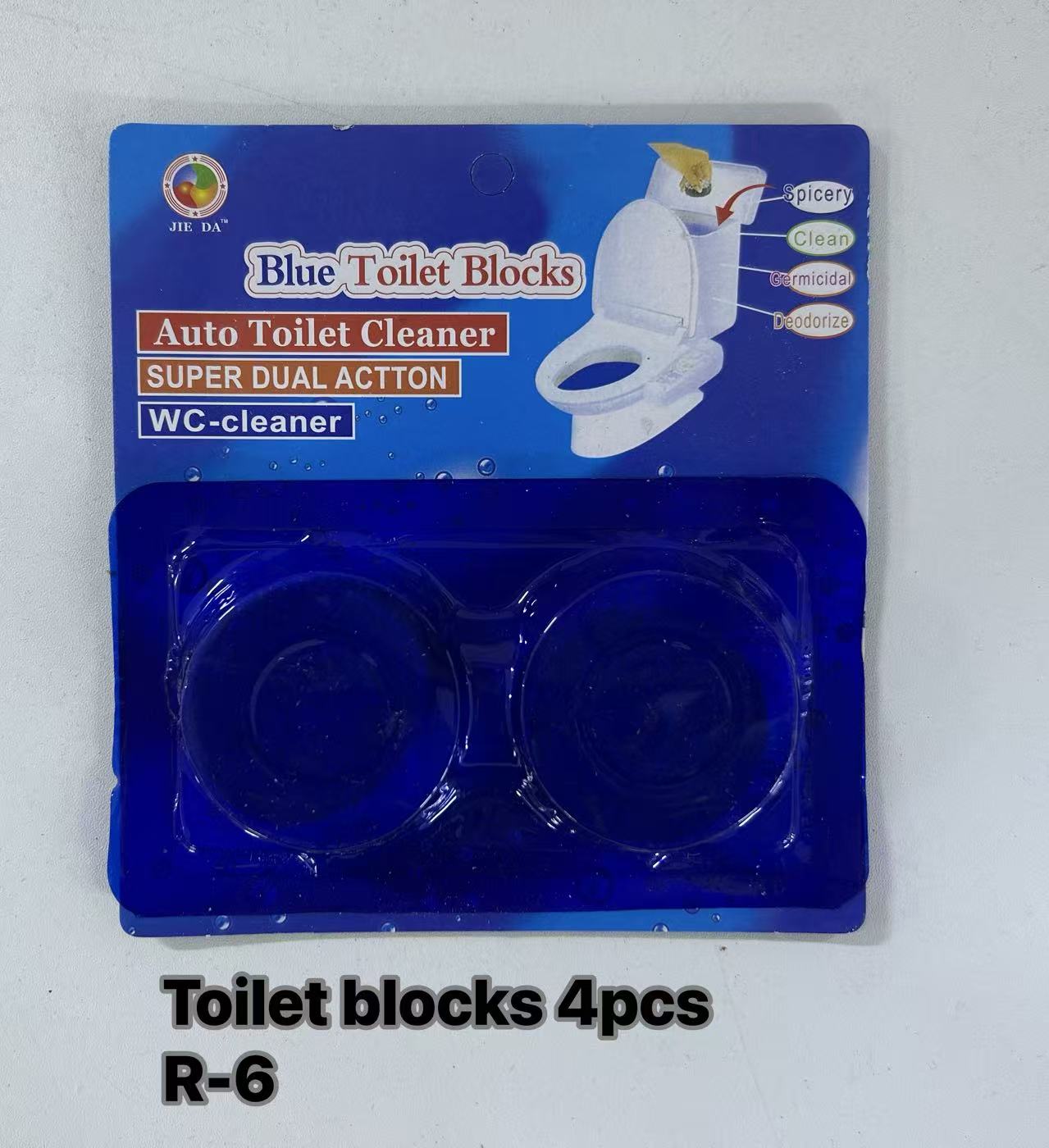 Toilet blocks 4pcs