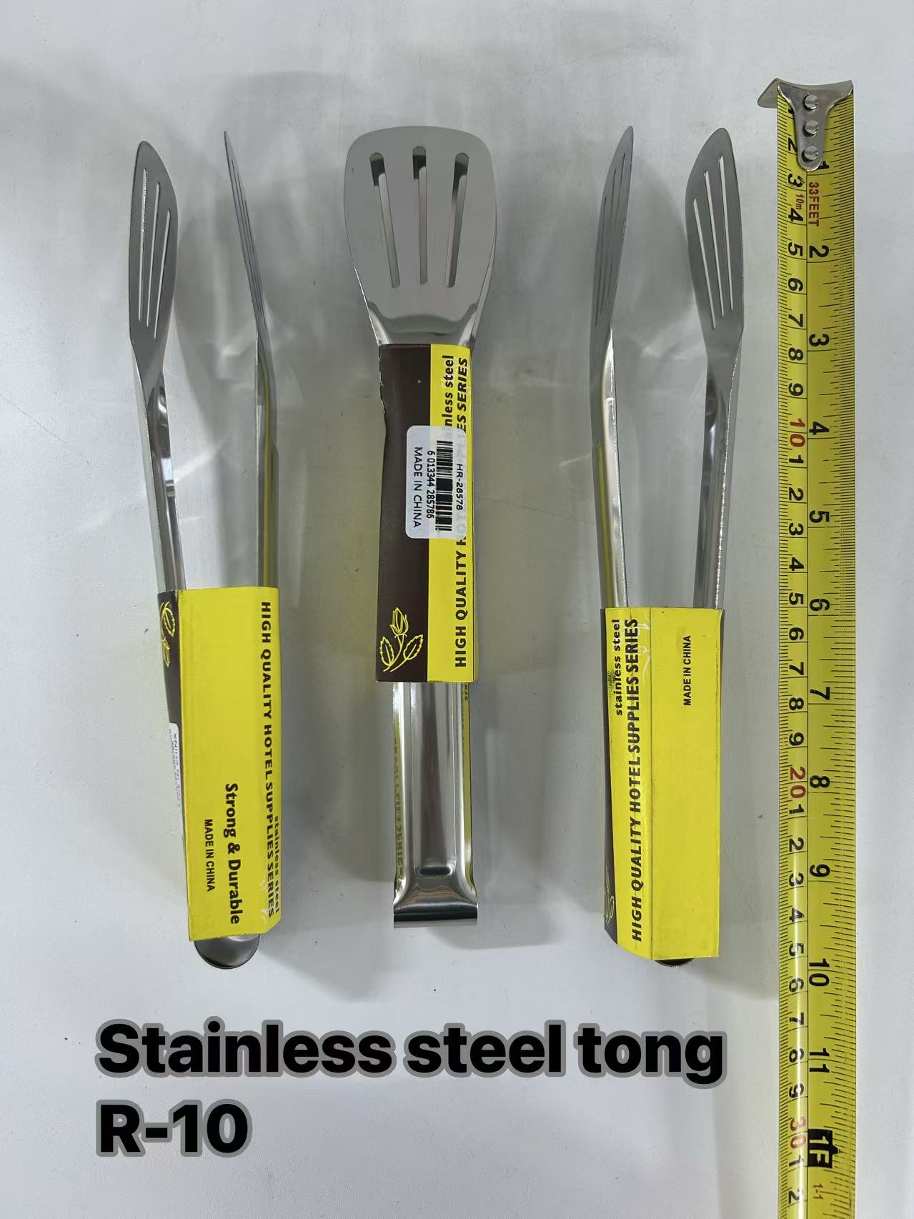 Stainless steel tong