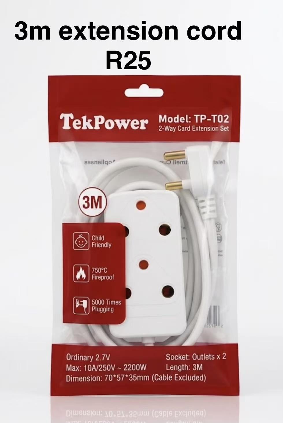 3m extension cord