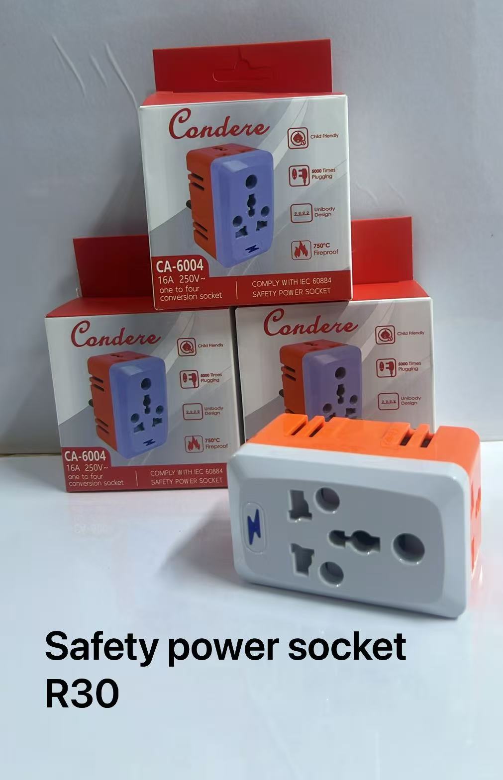 Safety power socket