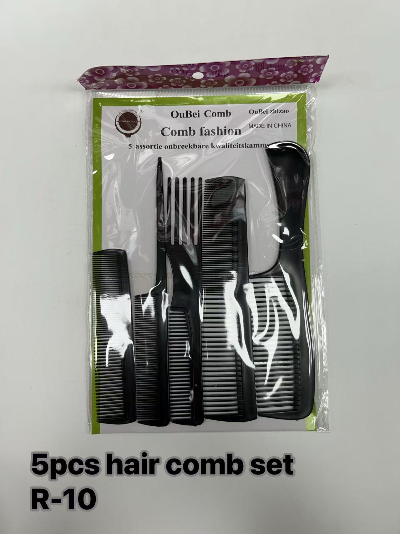 5pcs hair comb set