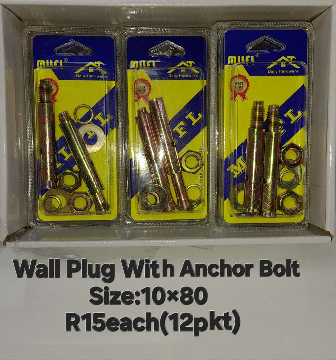 Wall Plug With Anchor Bolt