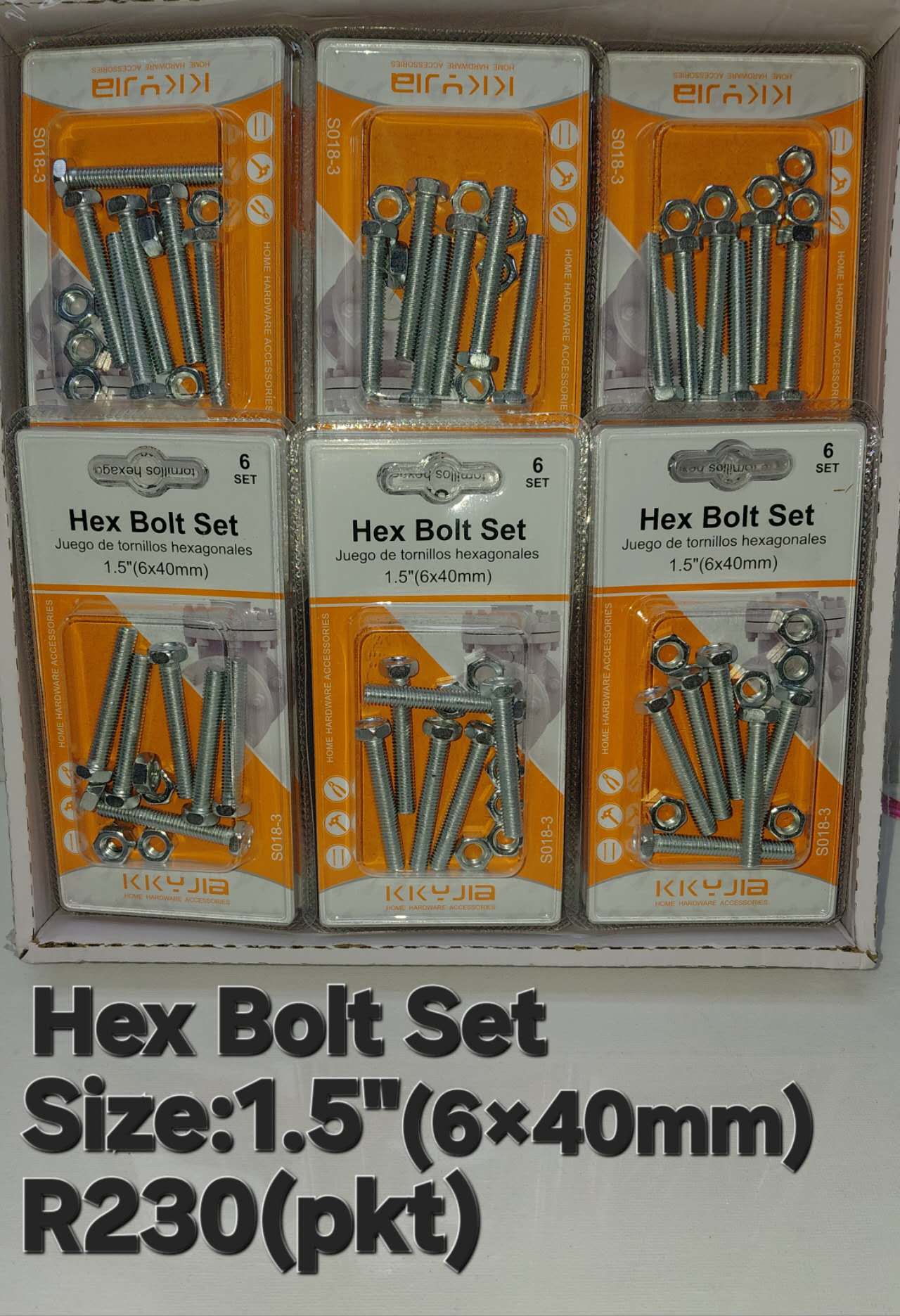 Hex Bolt Set