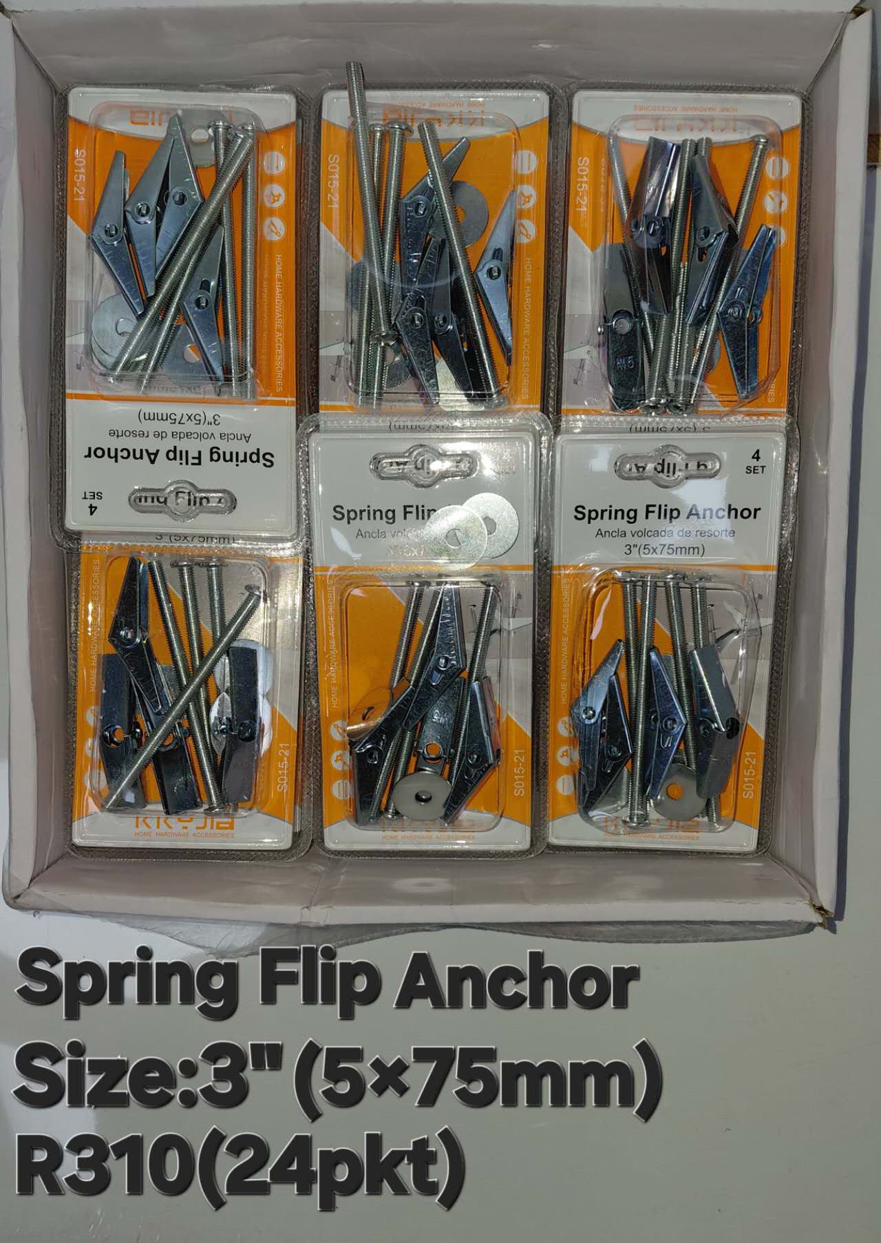 Spring Flip Anchor